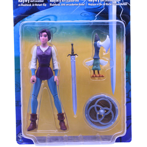 Kayley Actionfigur – Quest for Camelot (Hasbro 1998) OVP mit Schwertfunktion